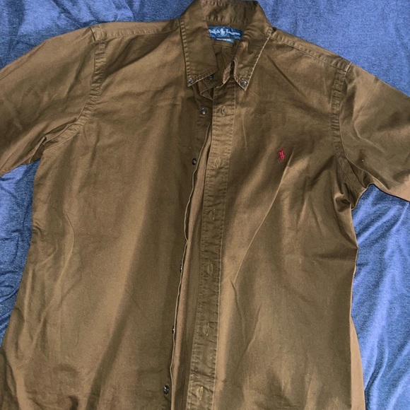 Set of 3 custom fit long sleeve polo Ralph Lauren - Picture 3 of 6